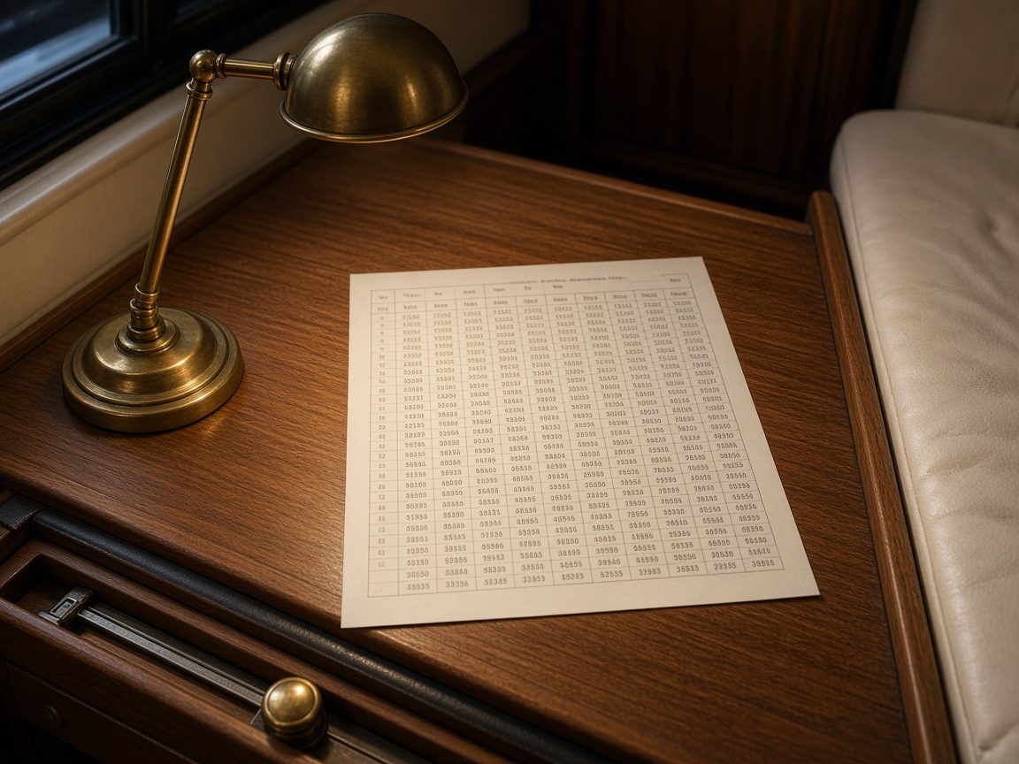 Tavolo da carte con foglio di marea e lampada in ottone
